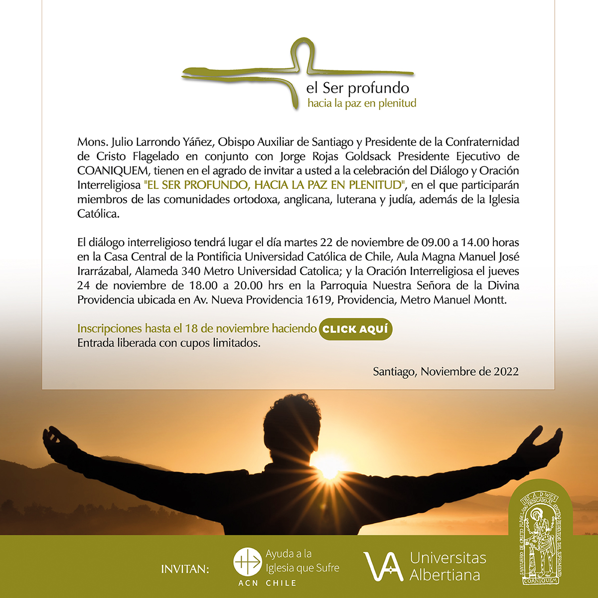 Dialogo y Oracion Interreligiosa