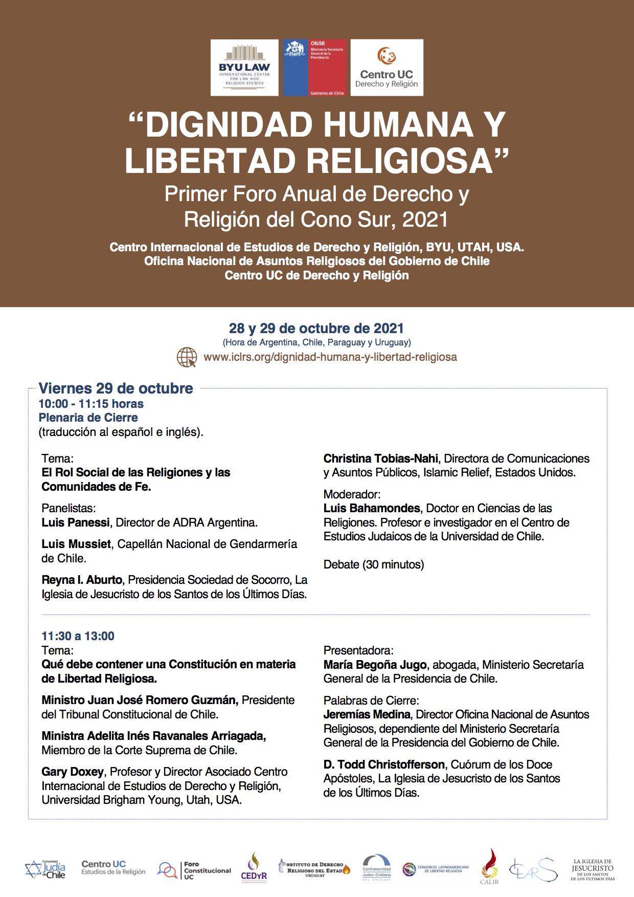 Seminario agenda 29oct am