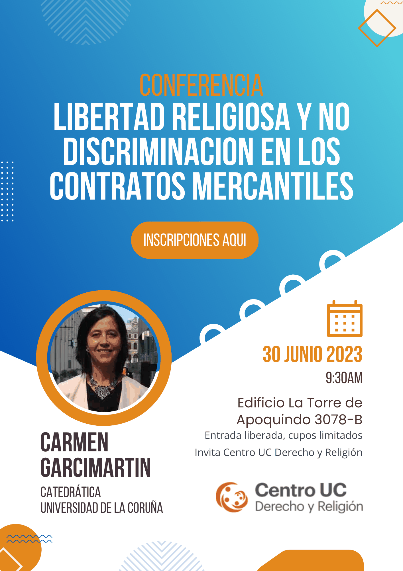 afiche conferencia garcimartin